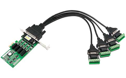 工業(yè)PCI-E轉(zhuǎn)多口串口卡-UT-794I 4口RS485/422 PCI-E光隔高速多串口卡