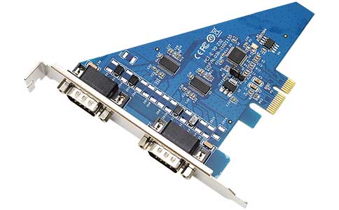 PCI-e工業(yè)多口串口通信卡_UT-7912 PCI-E轉2口RS-232多串口卡